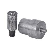 Die Eyelet Grommet Puncher, Hand Press Machine Setter Eyelet Puncher Grommet Punch Tool Diy Eyelet Grommet Die Manual Installation Tool 3mm (3mm) (3.5mm) (4mm) (4.5mm) (5.0mm)