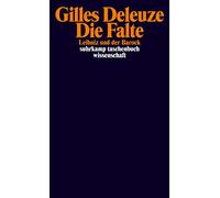 Die Falte: Leibniz und der Barock