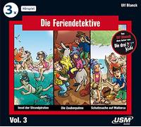Die Feriendetektive Hörbox 3: 1. Schatzsuche auf Mallorca; 2. Die Zauberpalme; 3. Insel der Strandpiraten