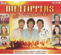 DIE FLIPPERS & FREUNDE (Jürgens, Andrea, Clüver, Bernd. Amigos ) 3 CD NEW