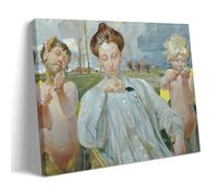 Die Frau Des Künstlers by Jacek Malczewski 1905 Symbolism Art Print with Figures And Angels for Wall Decor Painting On Canvas Wall Art Scroll Picture Print Living Room Walls Decor Homes Frame-style 12