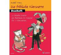 Die fröhliche Klarinette Tune book 2 clarinets (easy - intermediate) Mauz Duohef