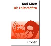 Die Fruhschriften. by Marx New 9783520209078 Fast Free Shipping.