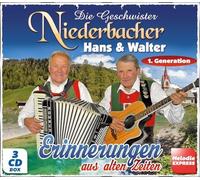 DIE GESCHWISTER NIED - ERINNERUNGEN AUS ALTEN ZEITEN - CD - G3z