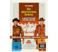 Die glorreichen Sieben - Limitiertes Mediabook (4K Ultra HD + Blu-ray + Bonus-Blu-ray) [Region B] [1960]