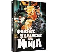 DIE GRÖSSTE SCHLACHT DER NINJA - LIMITED MEDIABOOK EDITION [Bluray & DVD] - Limitiert und durchnummeriert auf nur 1000 Stück