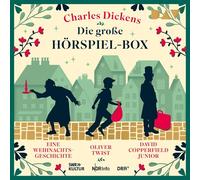 Die große Hörspiel-Box - Eine Weihnachtsgeschichte, Oliver Twist, David Copperfield Junior: Hörspiele mit Thorsten Hierse, Helmut Mooshammer, Leonard Steckel u.v.a. (4 CDs)