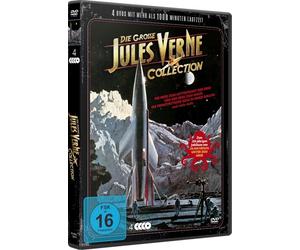 DIE GROßE JULES VERNE COLLECTION - KARL MALDEN,HUGO STIGLITZ,BASIL 4 DVD NEW
