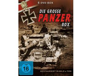 DIE GROSSE PANZER BOX (6 DVDS) - HISTORY FILMS 6 DVD NEW