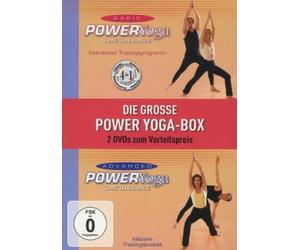 Die große Power Yoga-Box [2 DVDs] [Import allemand]