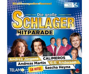 DIE GROßE SCHLAGER HITPARADE - CALIMEROS, ANDREA JÜRGENS, TOM ASTOR CD NEW