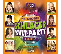 DIE GROßE SCHLAGER KULT-PARTY,FOLGE 2 (ROY BLACK, JÜRGEN DREWS, ...) 3 CD NEW