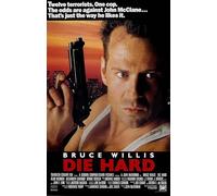 Die Hard 1988 Cult Movie Poster Print in A0-A1-A2-A3-A4-MAXI