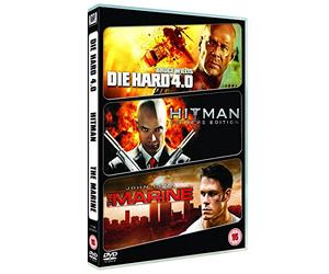 Die Hard 4.0/Hitman/The Marine [DVD]