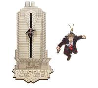 Die Hard Advent Calendar, Christmas Die Hard Advent Calendar for Tabletop Decorations,Party Favors, Classroom Prizes,Xmas Gift (Original wood)