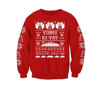 Die Hard Movie Inspired Christmas Jumper Adults Sweatshirt (UK, Alpha, XXL, Regular, Regular)