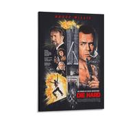 Die Hard Poster - Iconic Action Thriller About A Lone Cop Battling Terrorists in A Skyscraper (15) Painting On Canvas Wall Art Poster Scroll Picture Print Walls Decor Home Posters 08x12inch(20x30cm)