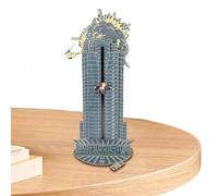 Die Hard | Wooden Desktop Calendar Decoration,Hans Gruber Falling Off Plaza Die Hard Count Down Calendar For Bedroom