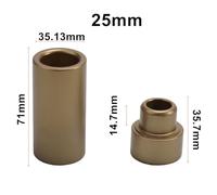 die head lengthened and thickened water pipe for IDEAL for Home with Fixing and Die crafted from Plastic melt the materials It provides a simple operation (25mm)