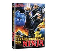 Die Herausforderung der Ninja (Challenge the Ninja) - Mediabook - Limited Edition auf 144 Stück - Cover A (+ Bonus-DVD mit weiterem Ninjafilm)