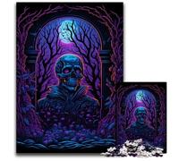 Die in Peace Adult Jigsaw Puzzles 1000 Pieces Impossible Jigsaw Puzzles for Adults Intricate Design for Teenagers, DIY Decor, And Brain-Boosting Fun 26X38CM/10.23x14.96inch