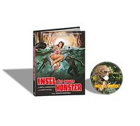 Die Insel der neuen Monster - Mediabook - Cover E Italienisches Plakat mit deutschem Titel - Limited Edition auf 450 Stück