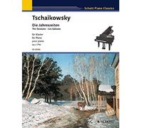 Die Jahreszeiten op. 37 ur Klavier, Schwierigkeitsgrad 4, Tschaikowsky.