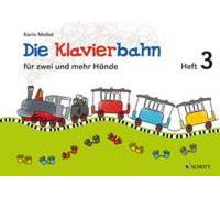 Die Klavierbahn 3 Vol. 3 Student's edition piano (easy) Mollat Schule für zwei u