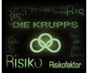 DIE KRUPPS - RISIKOFAKTOR CD SINGLE 3 TRACKS POP/ELECTRO NEW