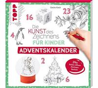 Gecko Keck Die Kunst des Zeichnens für Kinder Adventskalender: 24x S (Paperback)