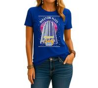 Die Langsam Nakatomi Plaza Party 1988 | Ugly Christmas Christmas Women's T-Shirt, blue, S