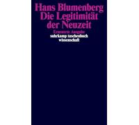 Die Legitimität der Neuzeit