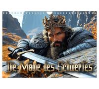 Die Magie des Schwertes (Wandkalender 2026 DIN A4 quer), CALVENDO Monatskalender: Atmosphärische Bilder lassen epische Mythen und Fantasy über ... in ... in lebendigen Szenen wieder aufleben