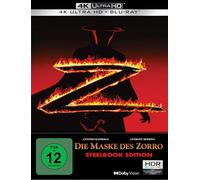Die Maske des Zorro: 4K Ultra HD Blu-ray + Blu-ray / Limited Steelbook