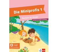 Die miniprofis 1, edición híbrida allango: Deutsch für Kinder. Kursbuch mit Audios und Videos inklusive Lizenzschlüssel allango (24 Monate)