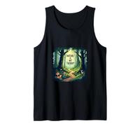 "Die Natur ist meine Therapy - Magischer Wald [German Language] Tank Top