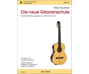 Die neue Gitarrenschule Band 1 Book and Audio Online Guitar Ricordi Berlin