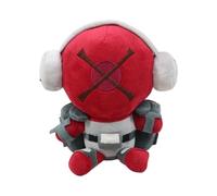 Die of Death Killdroid Plush, Robot Character Soft Toy, Collectable Gamer Cuddly Toy, Red Mech Character Stuffed Toy, Gift for Gamers, Kids & Teens, 22cm