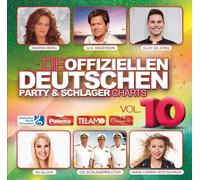 DIE OFFIZIELLEN DEUTSCHEN PARTY&SCHLAGER CHARTS VOL.10-ANDREA BERG/+ 2 CD NEW
