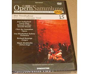 Die Opernsammlung - Die berühmtesten Inszenierungen auf DVD ~ Der Trubadour von Giuseppe Verdi 15 - ungekürzte Fassung 142 Min. (Arthaus Musik)