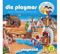 Die Playmos - Reise zu Häuptling Schlanker Bär,1 Audio-CD