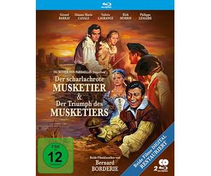 Die Ritter von Pardaillan Doppelbox: 1. Der scharlachrote Musketier (1962) / 2. Der Triumph des Musketiers (1964) (beide Filme restauriert) [Blu-ray] [Region A]