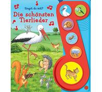 Die Schnsten Tierlieder - Liederbuch Mit Sound - Pappb - NEW
