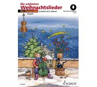 Die schönsten Weihnachtslieder 1-2 cellos (very easy) with Online material sehr