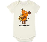 Die Sendung mit der Maus Future Pizza Lover Body white 2-6 Month