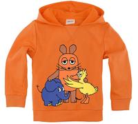 Die Sendung mit der Maus Kids - Maus group Hoodie orange 6 Years