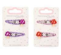 DIE SPIEGELBURG - Hair Clips Lucky Mushroom No. 2 - Beautiful Stars, Assorted