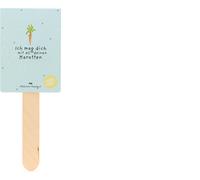 Die Stadtgärtner Greeting Card with Seeds - "Ich mag dich mit all deinen Karotten" (Organic) - 1 Pkg