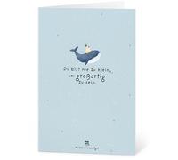 Die Stadtgärtner Seed Paper Greeting Card - Du bist nie zu klein, um großartig zu sein - 1 item