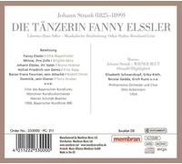 DIE TANZERIN FANNY ELSSLER - STRAUSS,JOHANN 2 CD NEW